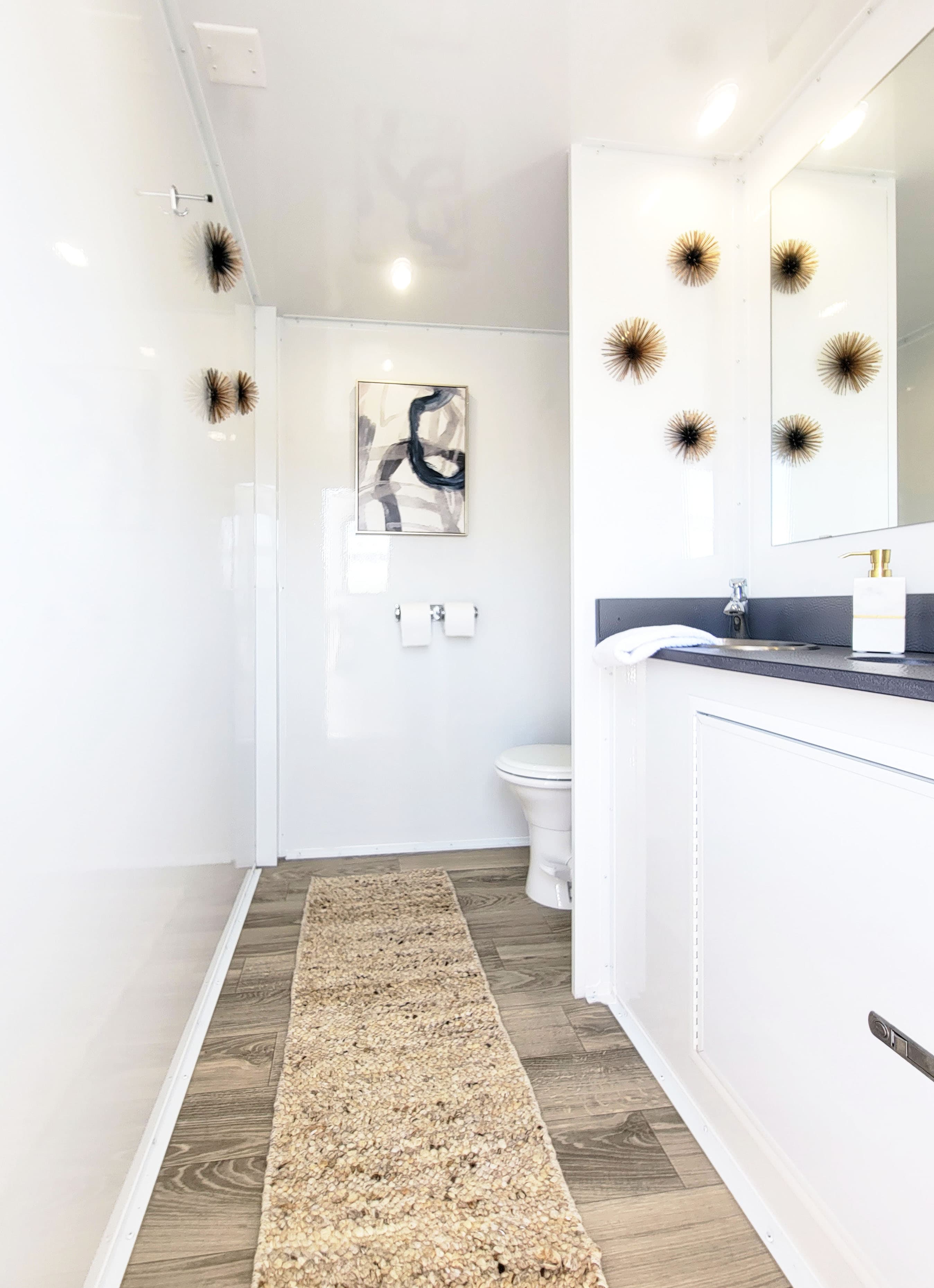 3 Station Women's Restroom